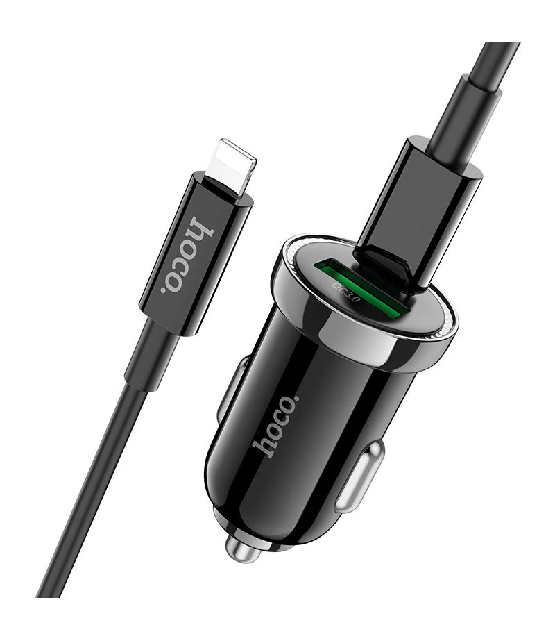 Hoco Z44 Auto Ladegerät mit Typ-C und USB A (PD20W+QC3.0) , Art.:000951