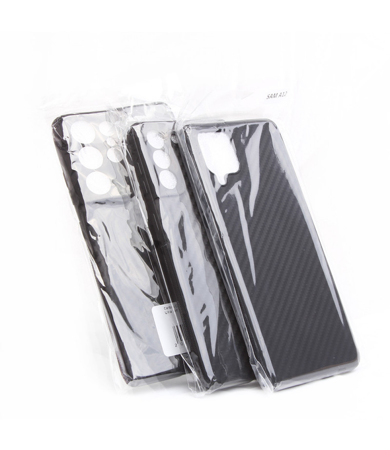 Carbon Cover für Samsung Galaxy A12, Art.:000475