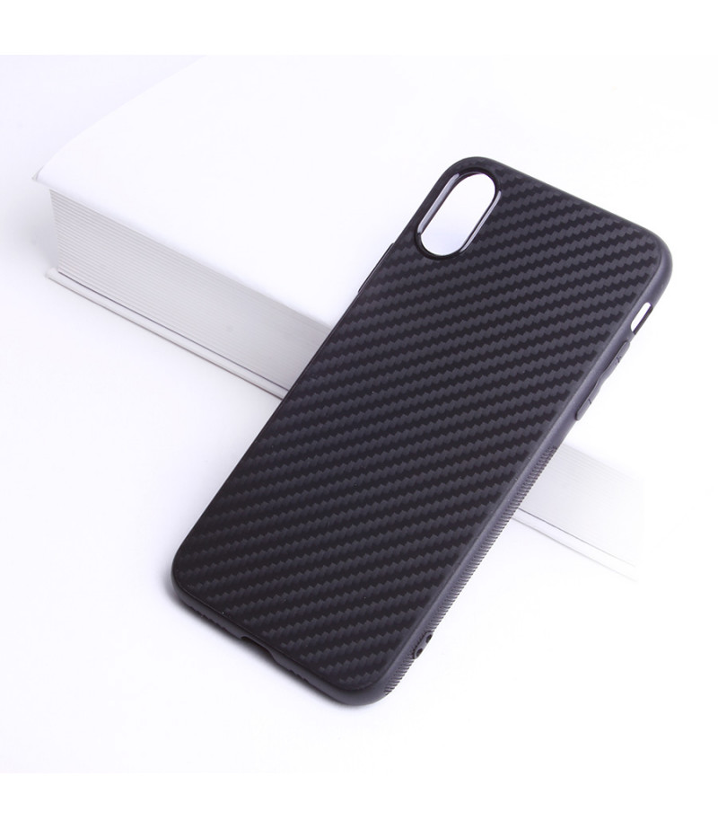 Carbon Cover für iPhone X/XS, Art.:000475