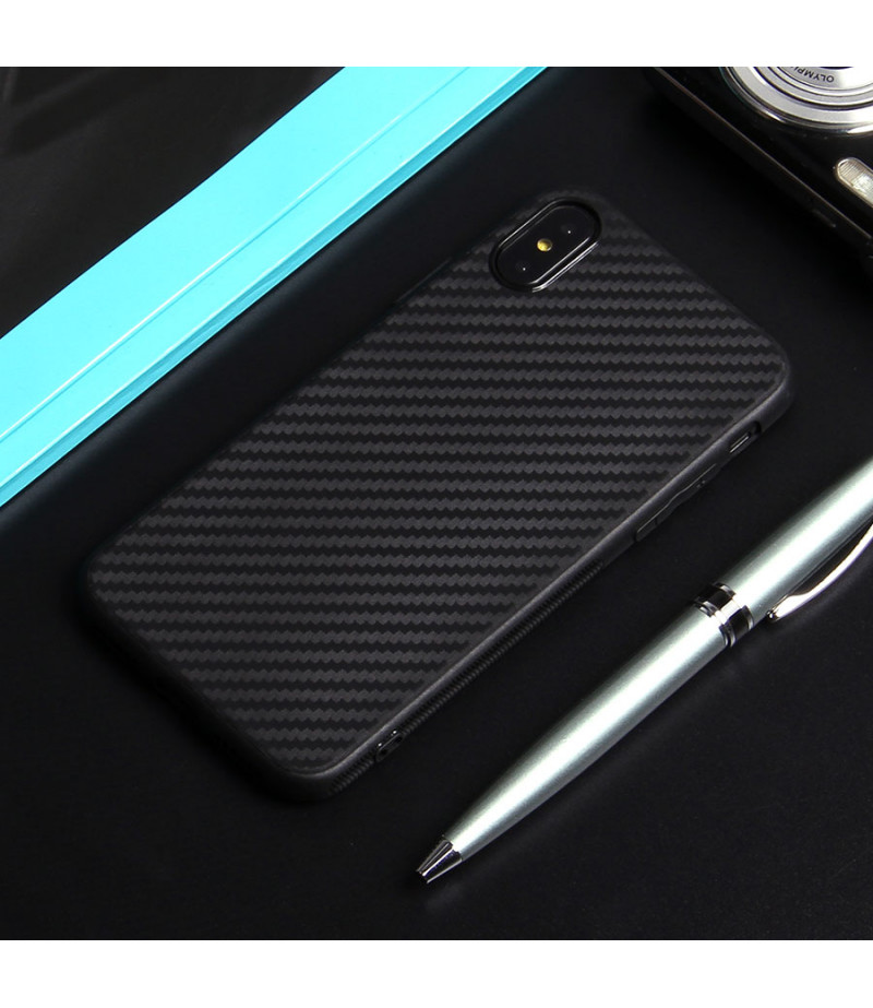 Carbon Cover für iPhone X/XS, Art.:000475