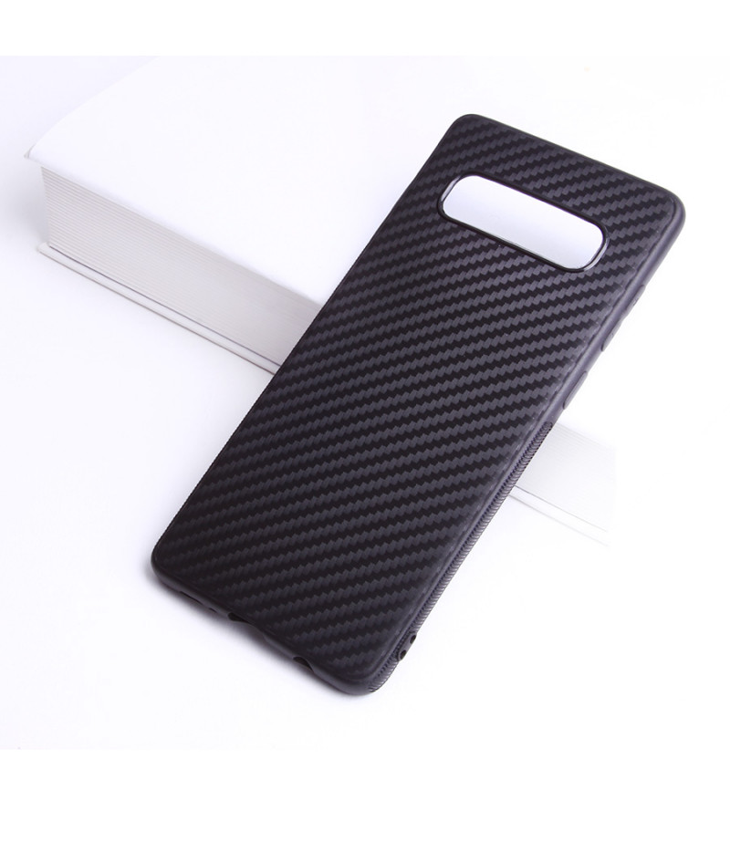Carbon Cover für Samsung Galaxy S10 Plus, Art.:000475