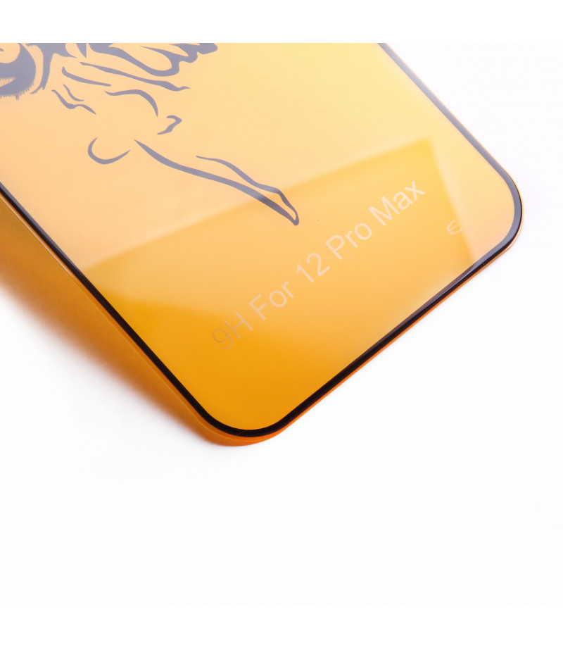 Full Glue Curved Tempered Glass Screen Protector für iPhone 12 Pro Max (6.7), Art:000298