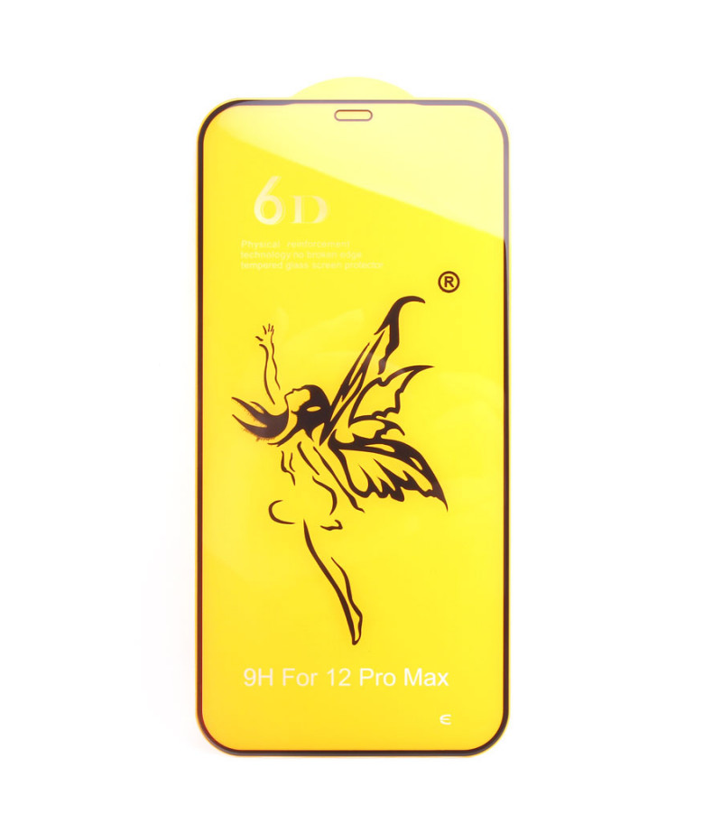 Full Glue Curved Tempered Glass Screen Protector für iPhone 12 Pro Max (6.7), Art:000298
