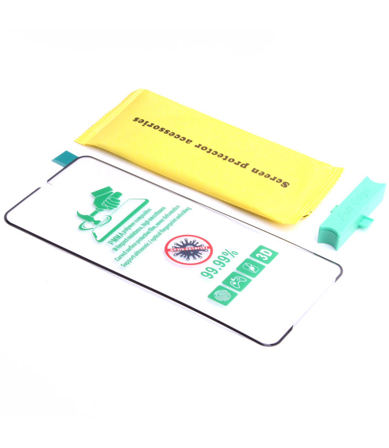 Anti-Microbial PMMA Polymer Composites Full Coverage Glas für Samsung Galaxy S20 Plus, Art.:000813