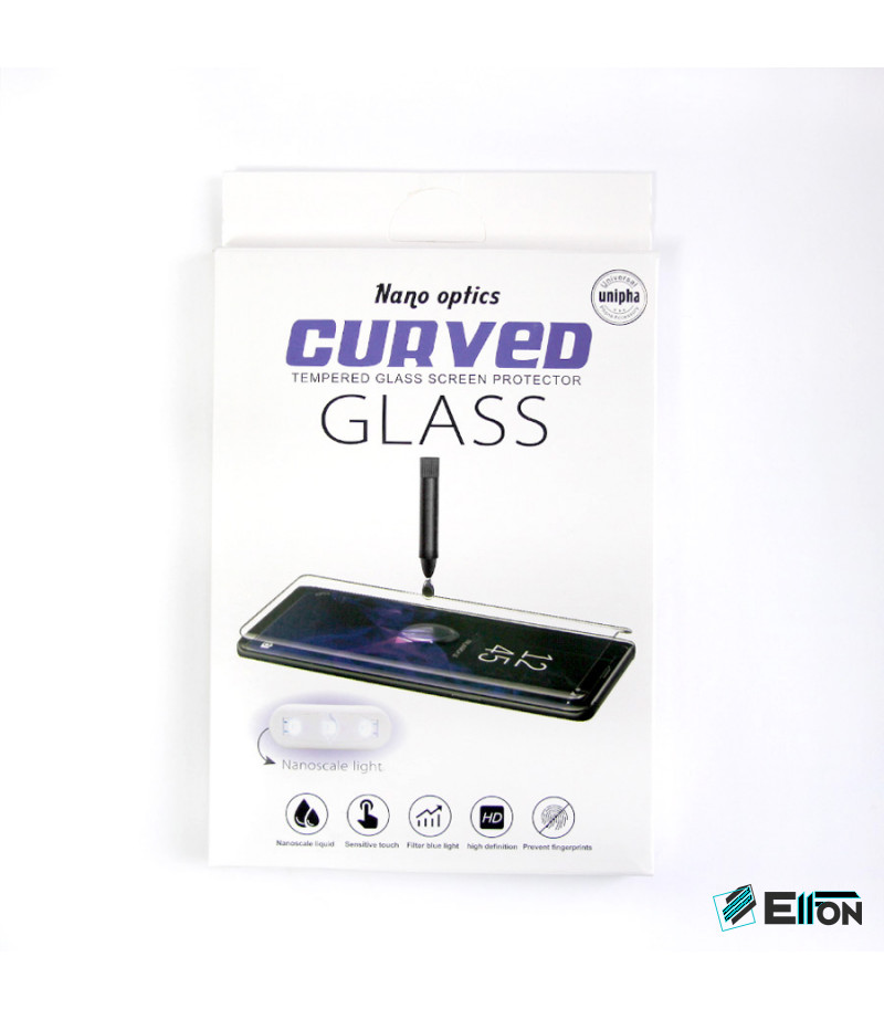 Nano Optic Curved Tempered Screen Protector Glass für Galaxy S9, Art.:000303