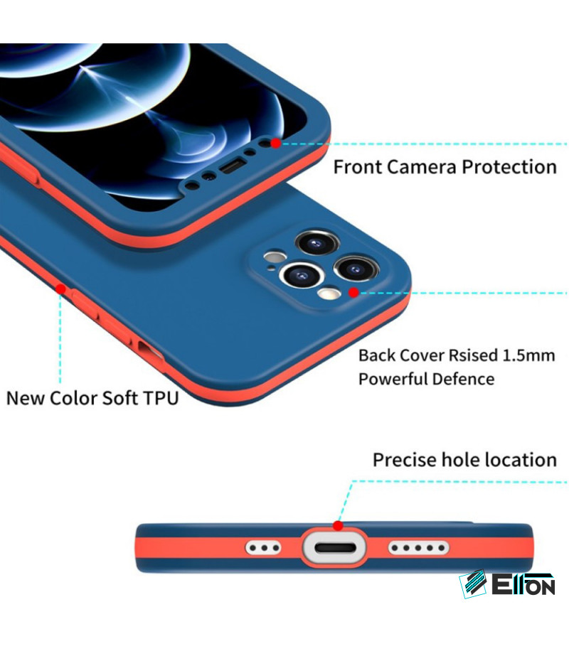 360 Full Body Case (Open Screen) für Samsung A12, Art:000815