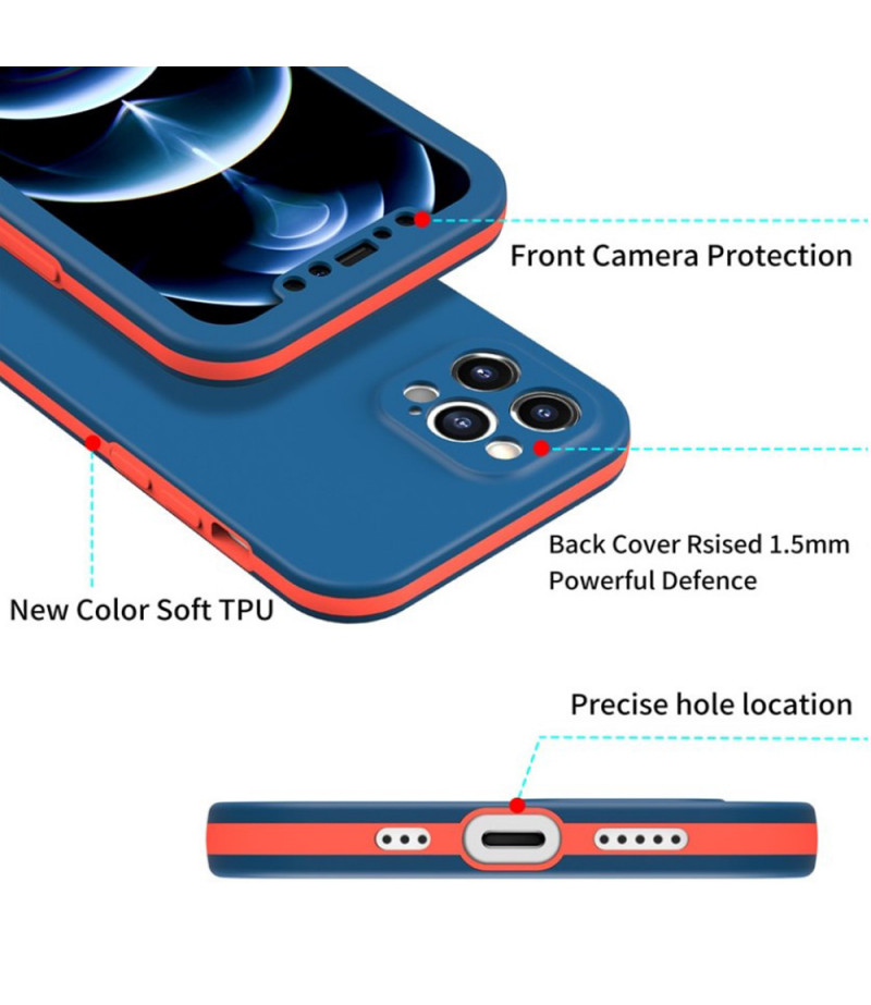 360 Full Body Case (Open Screen) für Samsung A32 4G, Art:000815