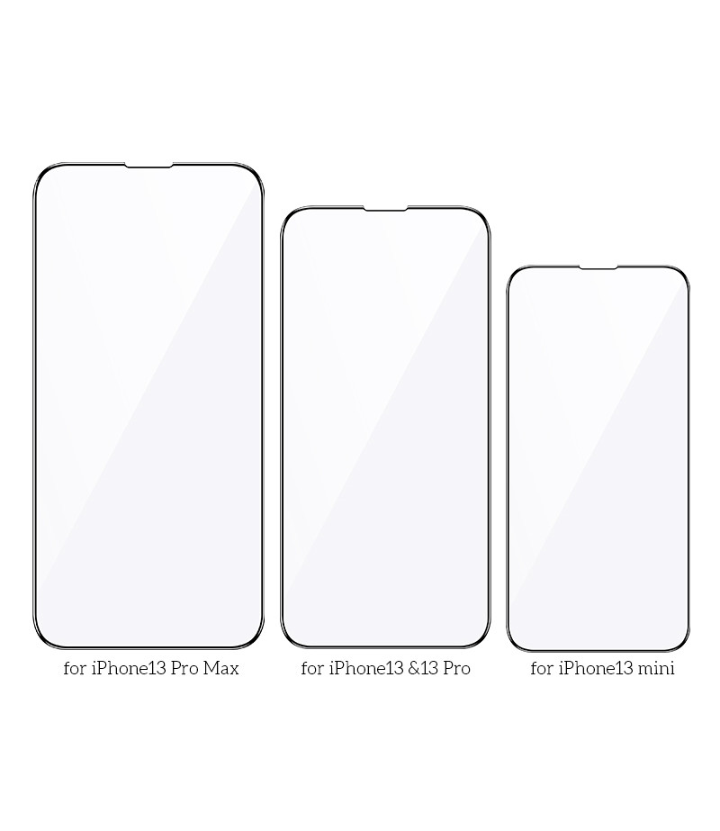 Hoco Flash Attach Full Screen HD Tempered Glass für iPhone 13/ 13 Pro/ 14 (G1), Art.:000173