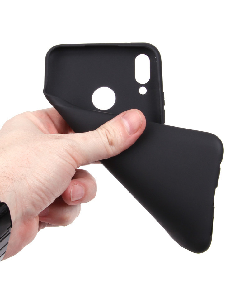 Black Tpu Case für Huawei Y9 2019, Art.:000499
