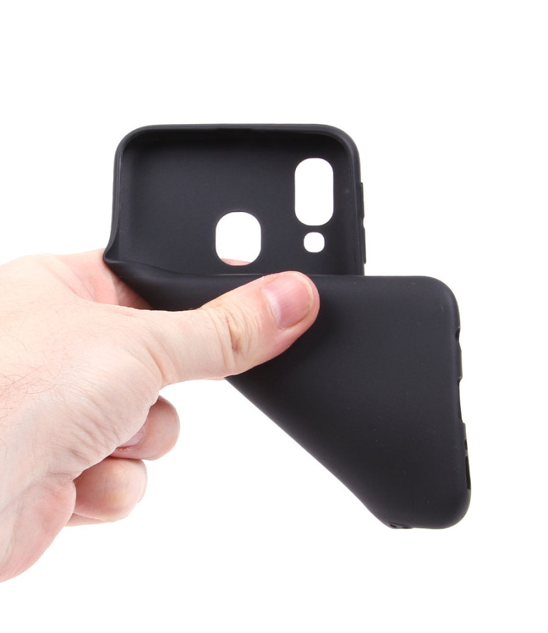 Black Tpu Case für Samsung Galaxy A40, Art.:000499