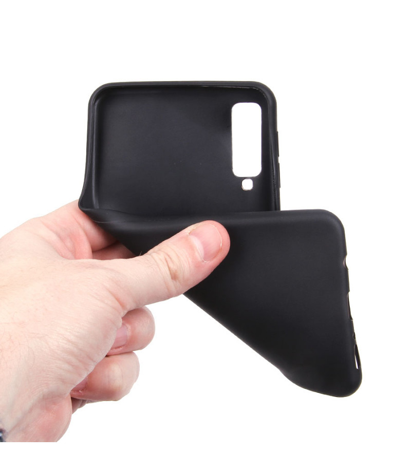 Black Tpu Case für Samsung Galaxy A7 2018, Art.:000499
