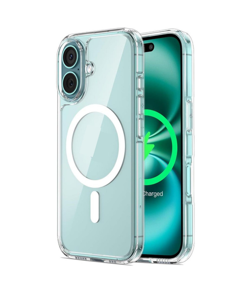 Clear Integrated Magnetic Case with Camera Protection für iPhone 16, Art.:000398-2