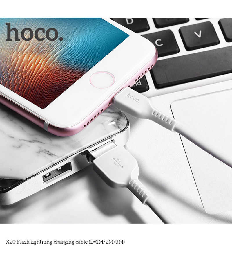 Hoco X20 Lightn. Kabel 1m, Art.:000395
