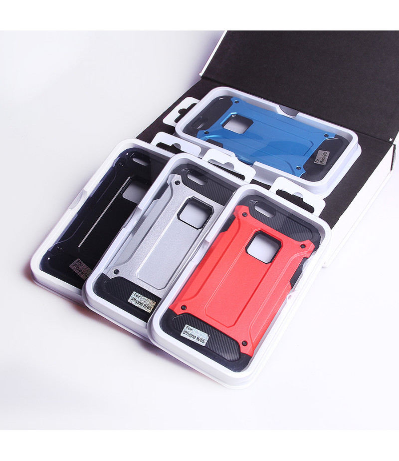 Shockproof cover 2 in 1 (TPC+PC) für iPhone 6/6S, Art.:000528