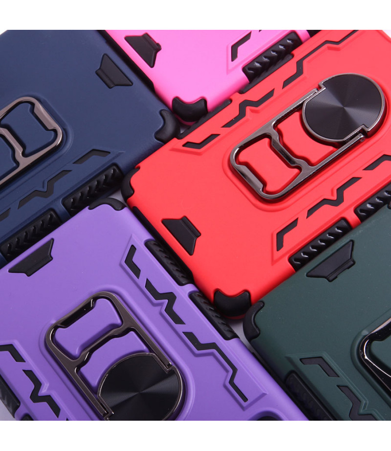 Metal Armour Case With Magnetic Ring and Beer Opener für iPhone X/Xs, Art.:000798