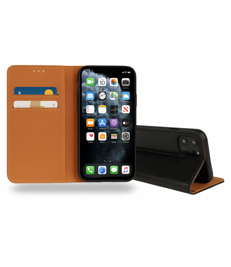 Hülle Bookcase Wallet Tasche für iPhone 17 Pro Max, Art.:001003