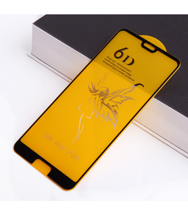Full Glue Curved Tempered Glass Screen Protector für Huawei P20, Art:000298