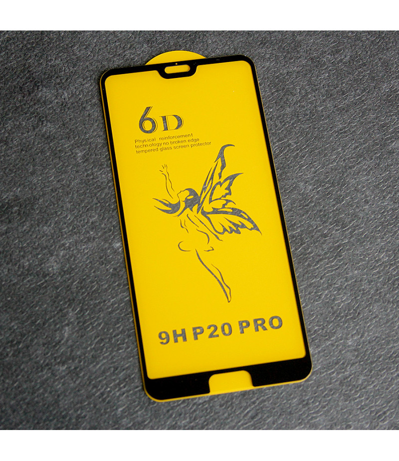 Full Glue Curved Tempered Glass Screen Protector für Huawei P20 Pro, Art:000298