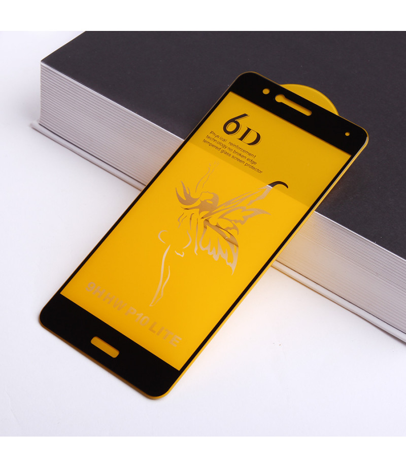 Full Glue Curved Tempered Glass Screen Protector für Huawei P10 Lite, Art:000298