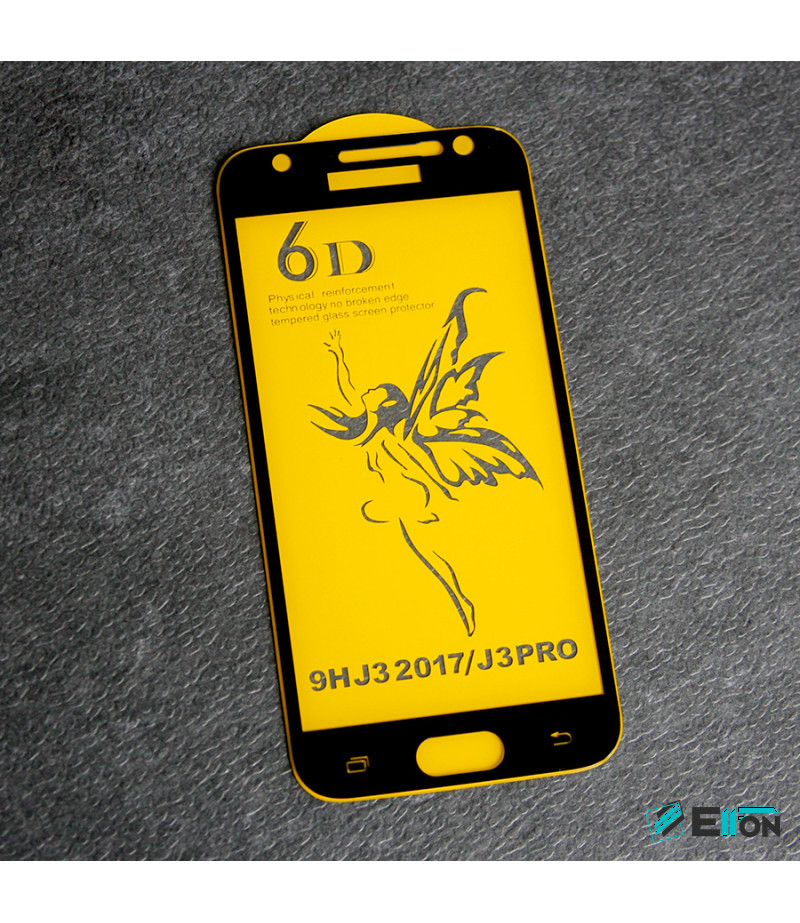 Full Glue Curved Tempered Glass Screen Protector für Samsung J3 (2017)/ J3 Pro, Art:000298