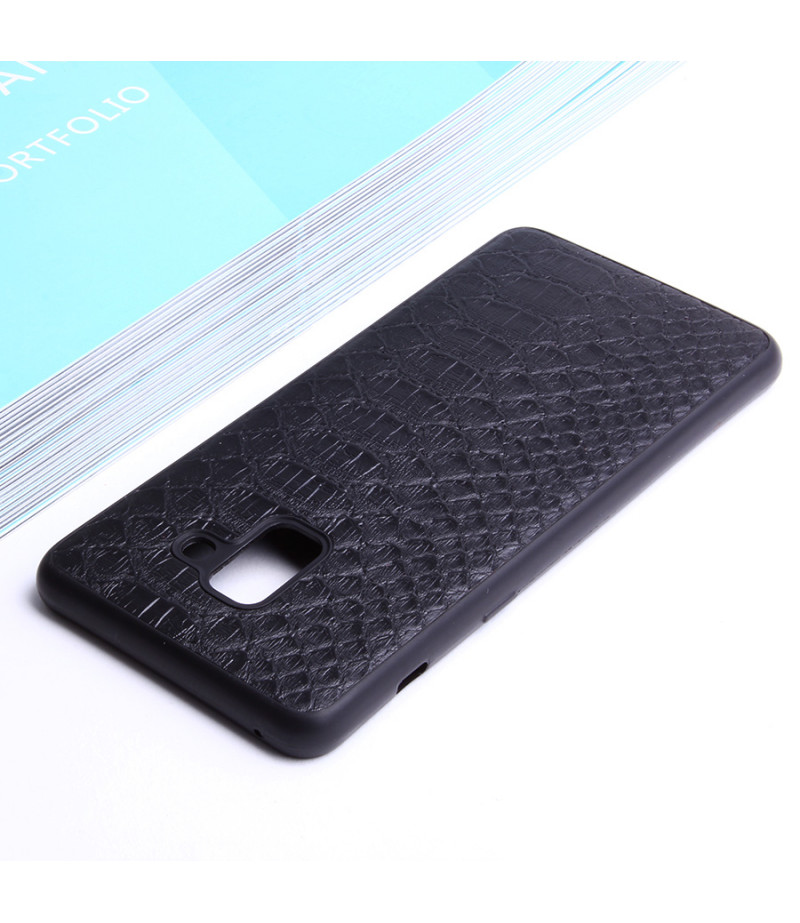 Alligator Skin Case für Samsung Galaxy A8 Plus (2018), Art.:000473