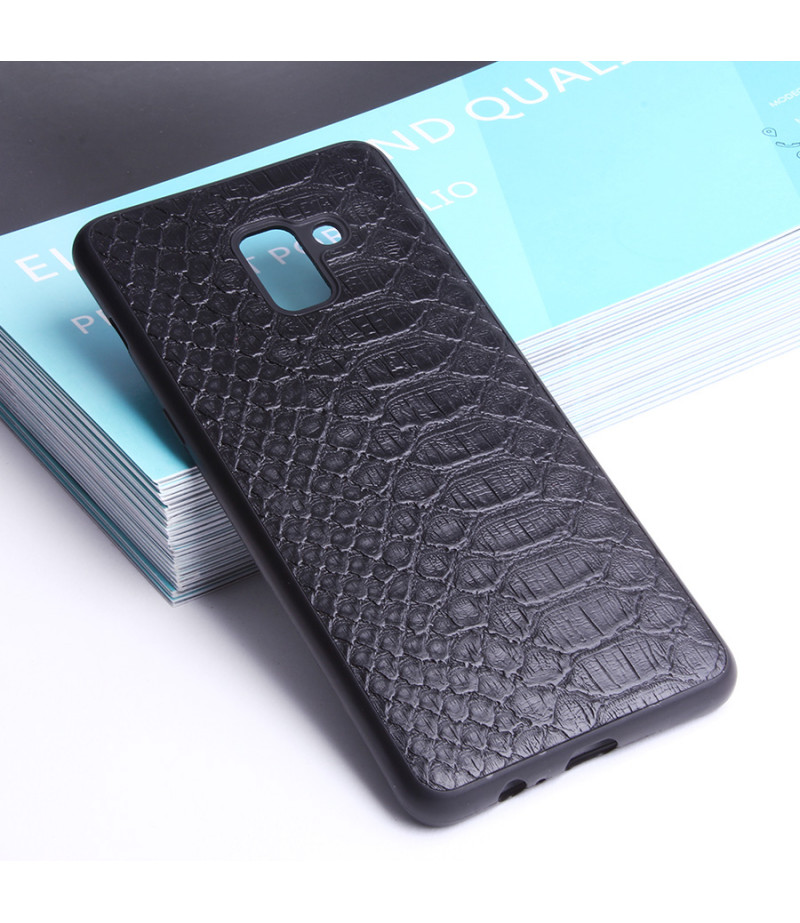 Alligator Skin Case für Samsung Galaxy A8 Plus (2018), Art.:000473