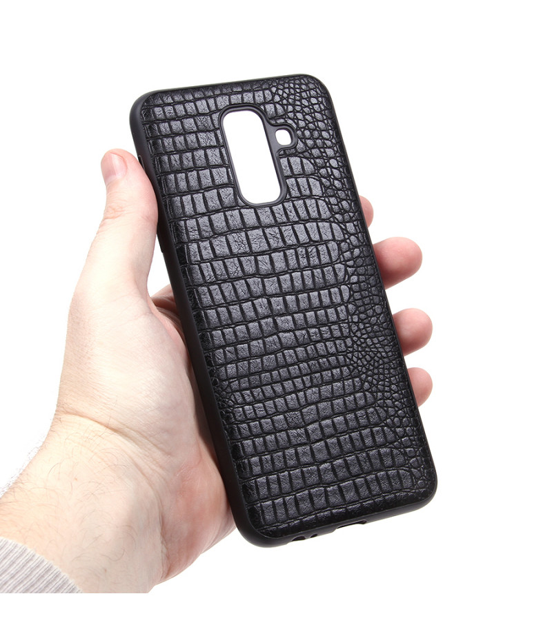 Alligator Skin Case für Samsung Galaxy A6 Plus (2018), Art.:000473