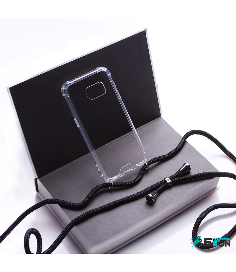 Crossbody-Handykette (with Silver Accessories) für Galaxy S7, Art:000593