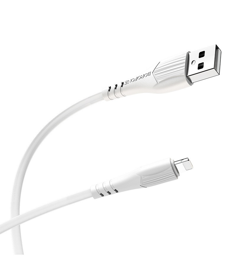 Borofone BX37 Kabel kompatibel mit Lightning und USB (2,4A), 1m. Art.:000894