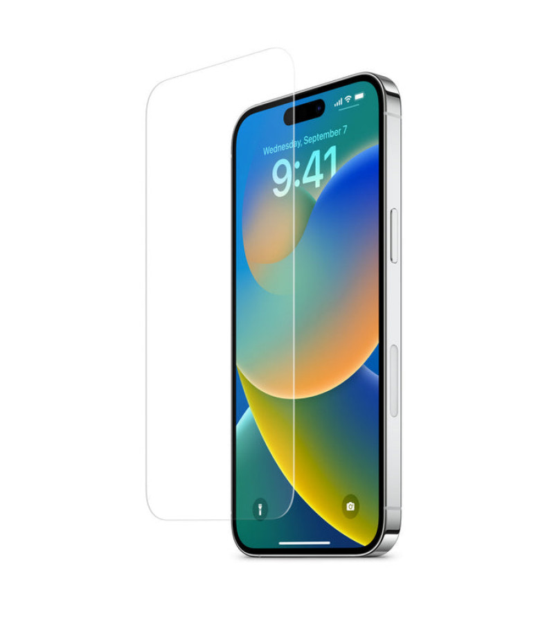 Panzerglas Schutz Glas für iPhone 15 Plus (0,3 mm) A 2.5D, Art:000101