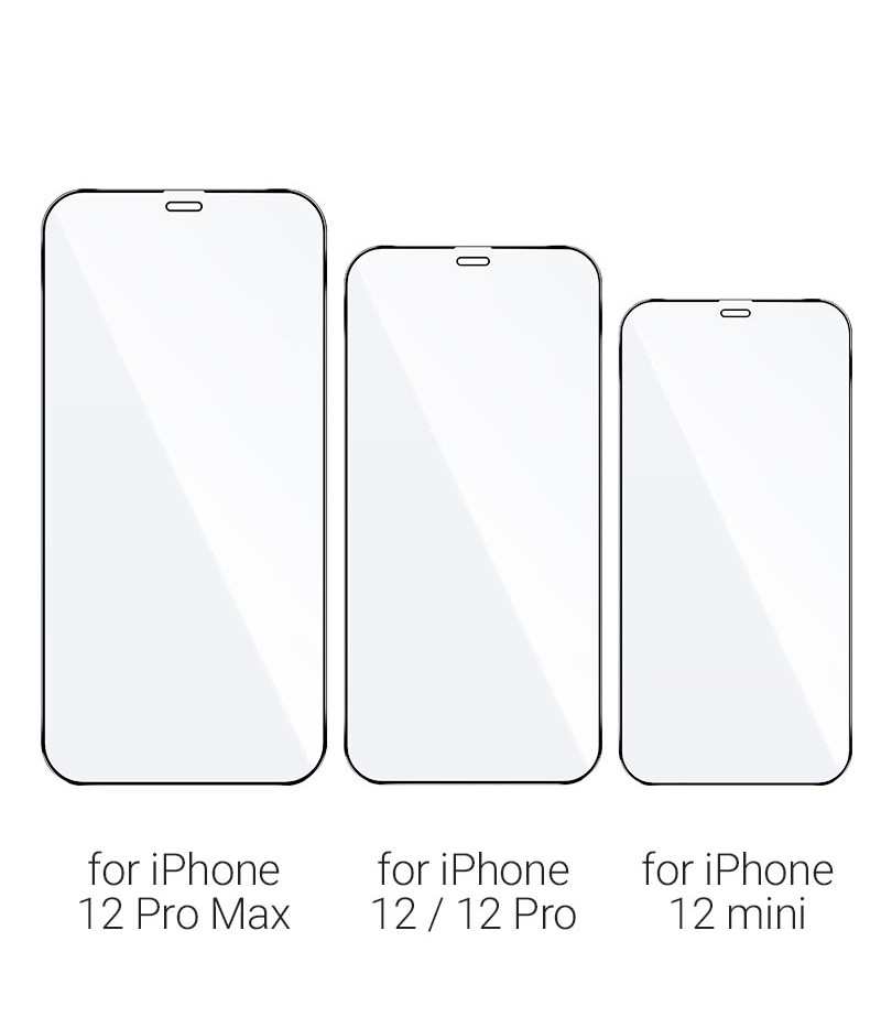 Hoco Flash Attach Full Screen HD Tempered Glass für iPhone 12/ 12 Pro (6,1) (G1), Art.:000173
