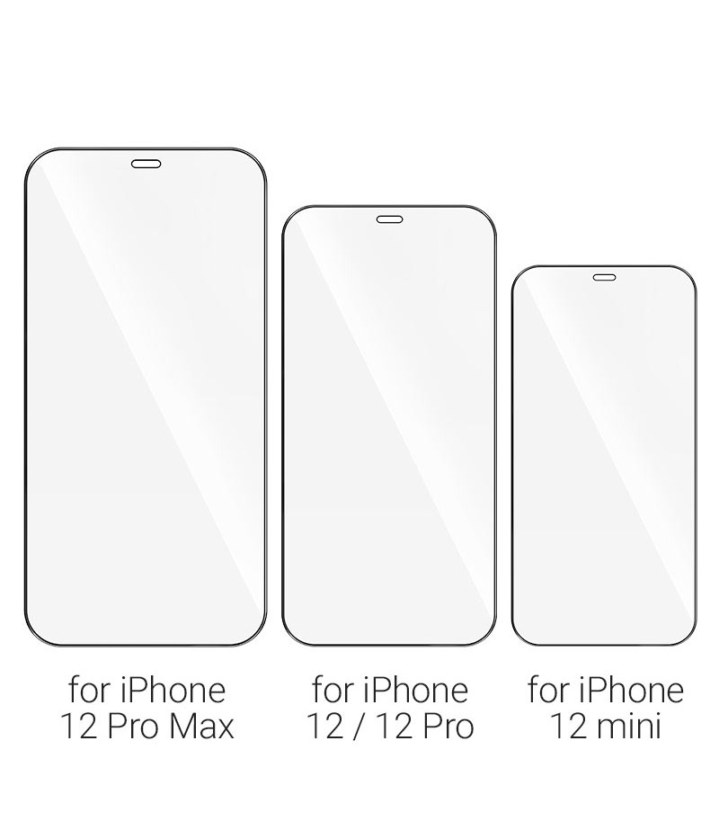 Hoco Shatterproof Ultra-fine Edge Full Screen HD Tempered Film für iPhone 12 Pro Max(A19),Art:000801