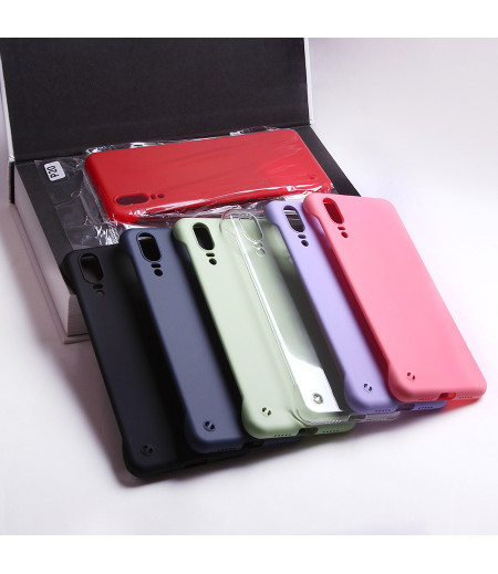 Soft Touch Slim Hard Case Cover für Huawei P20, Art:000589