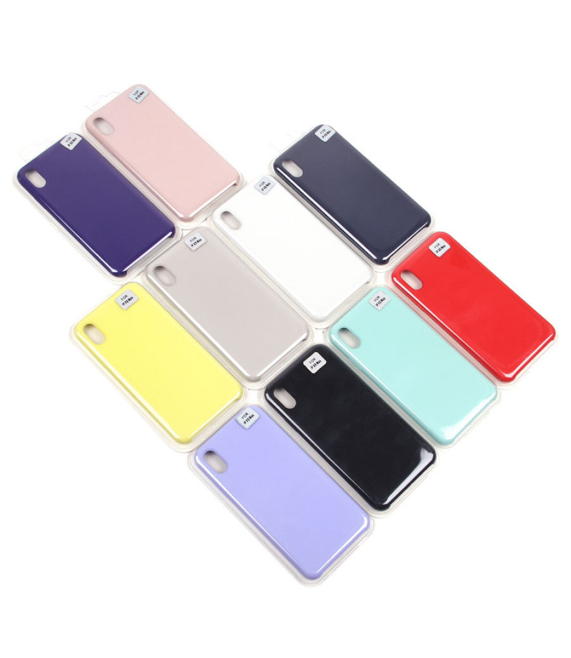 Soft touch Full Silicone Case für iPhone XS Max, Art.:000537