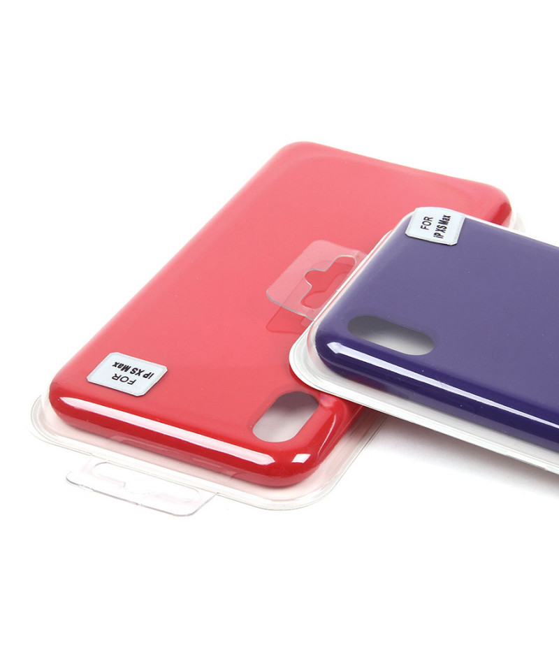 Soft touch Full Silicone Case für iPhone XS Max, Art.:000537
