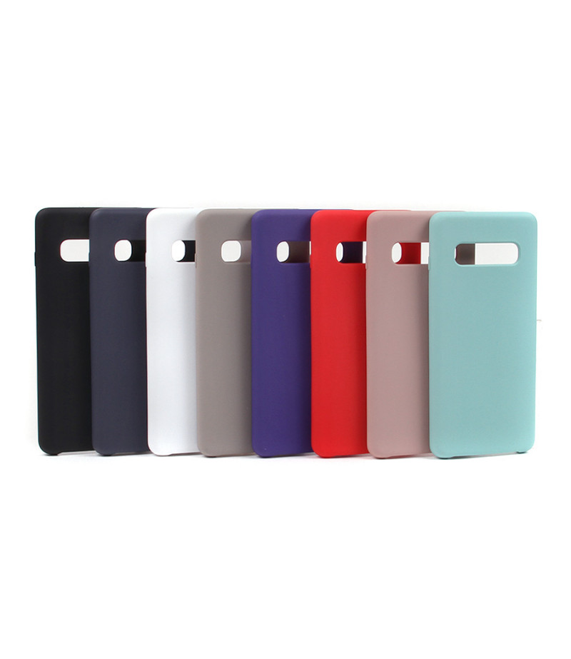 Soft touch Full Silicone Case für Galaxy S10 Plus, Art.:000537