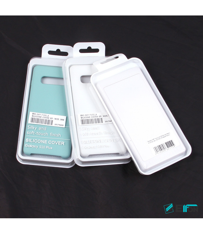 Soft touch Full Silicone Case für Galaxy S10 Plus, Art.:000537