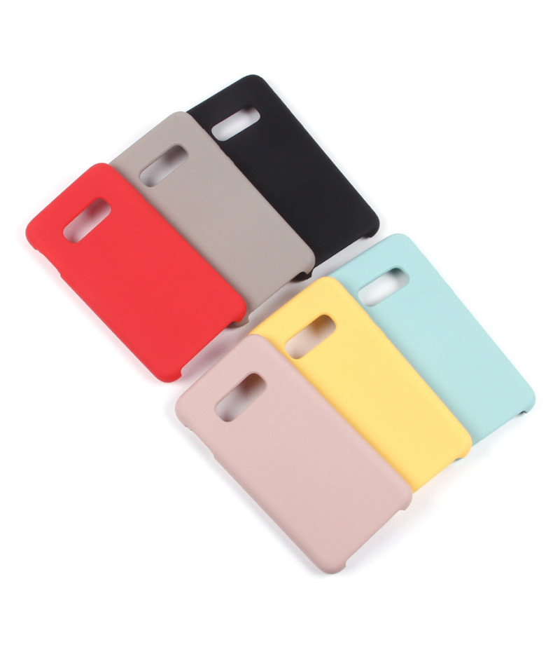 Soft touch Full Silicone Case für Galaxy S10 E, Art.:000537