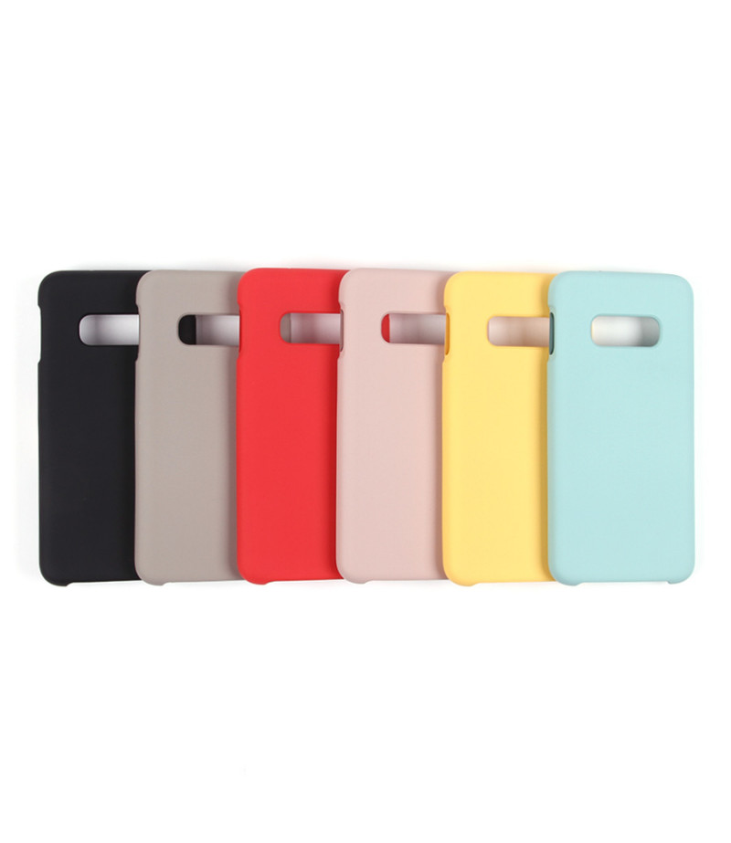 Soft touch Full Silicone Case für Galaxy S10 E, Art.:000537