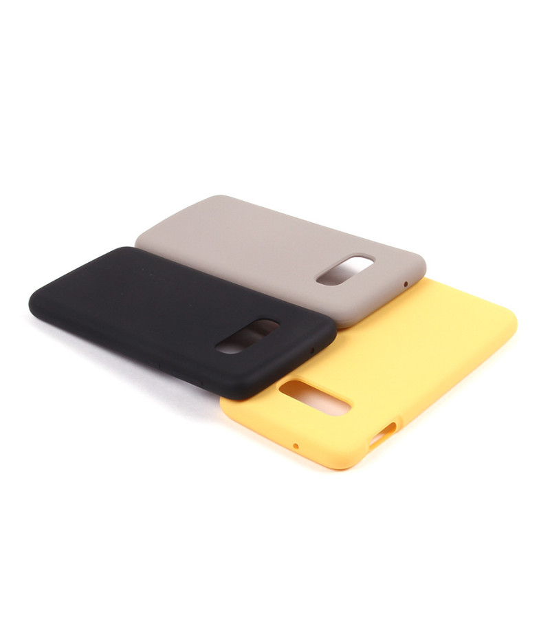 Soft touch Full Silicone Case für Galaxy S10 E, Art.:000537