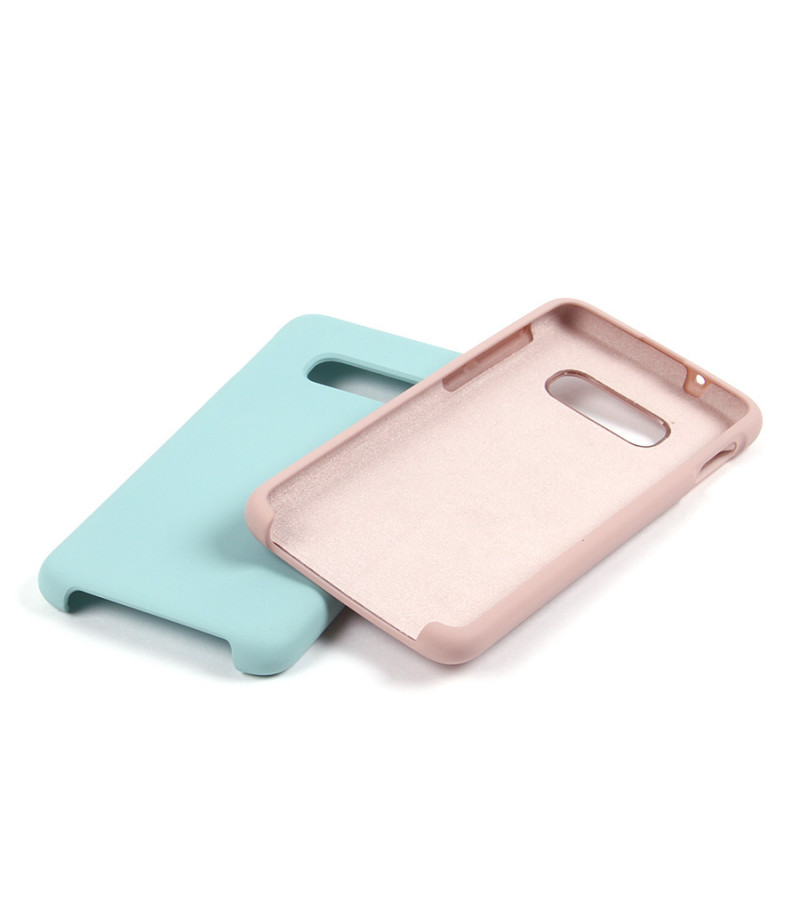 Soft touch Full Silicone Case für Galaxy S10 E, Art.:000537