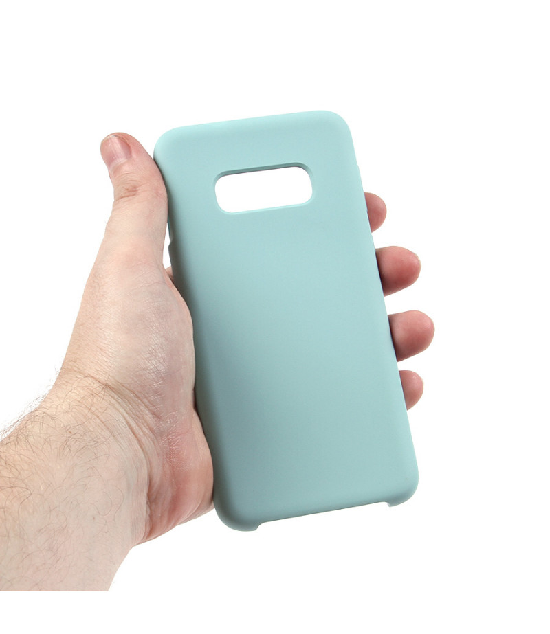 Soft touch Full Silicone Case für Galaxy S10 E, Art.:000537