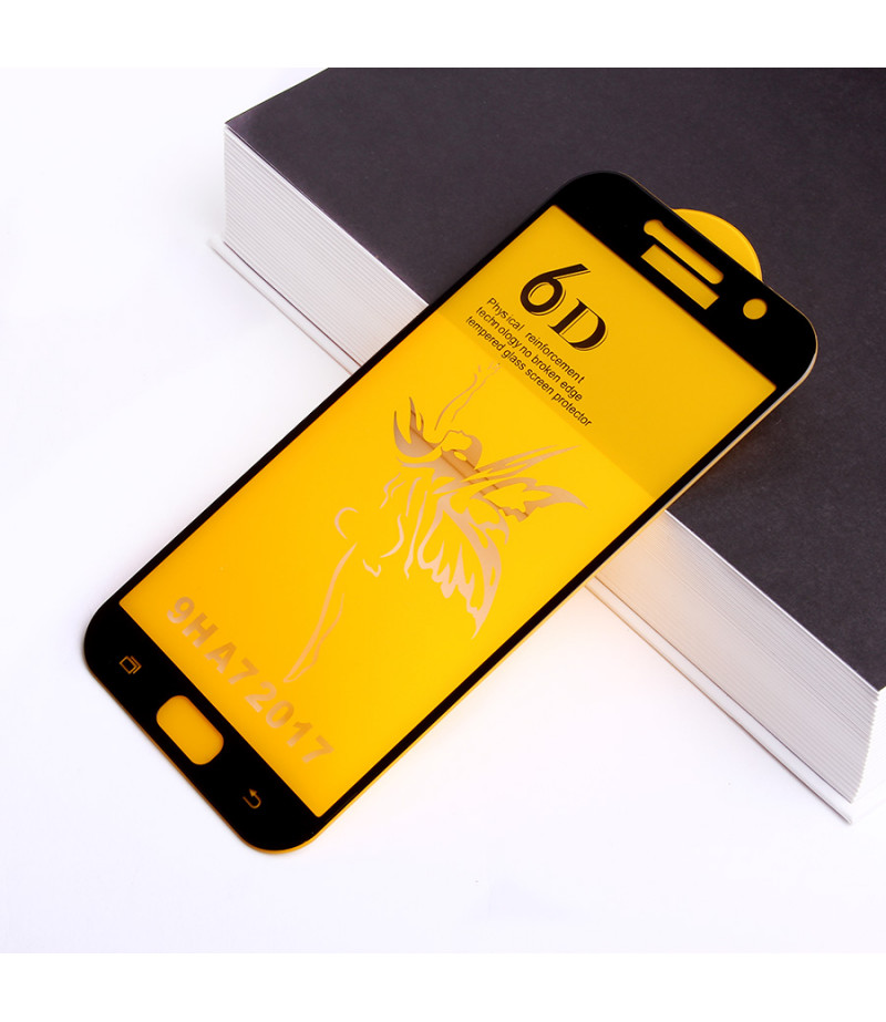 Full Glue Curved Tempered Glass Screen Protector für Samsung A7 (2017), Art:000298